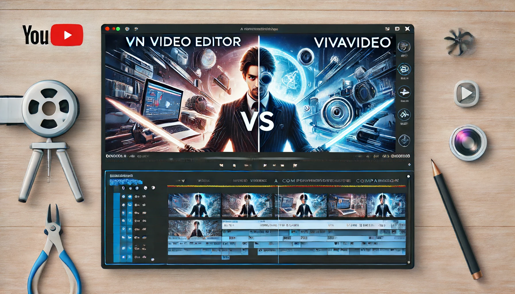 VN Video Editor vs Viva Video Editor