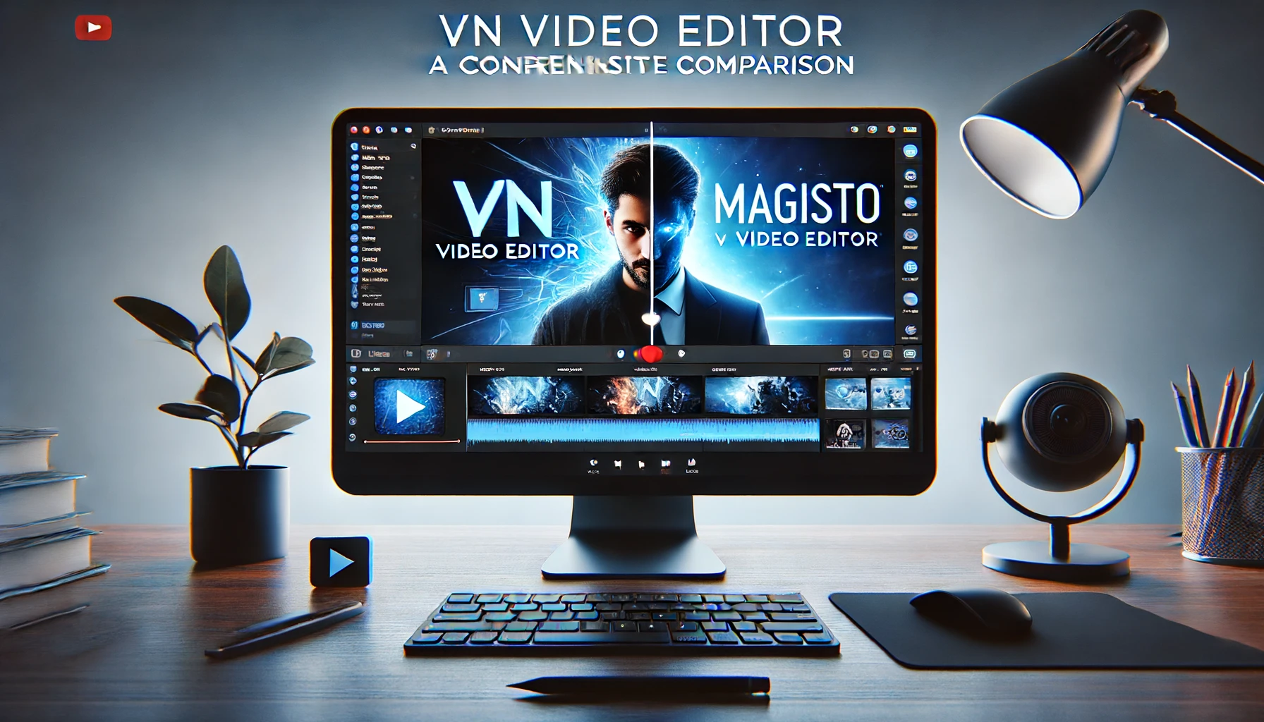 VN Video Editor vs Magisto on PC