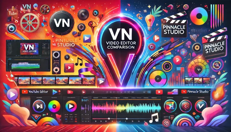 VN Video Editor vs Pinnacle Studio THUMBNAIL