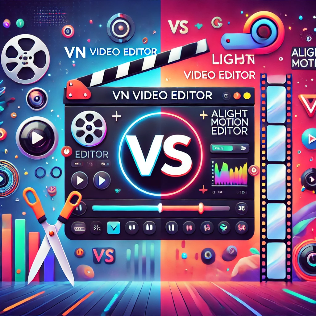 VN Video Editor vs. Alight Motion Video Editor WRITTEN ON THE FEATURED IMAGE