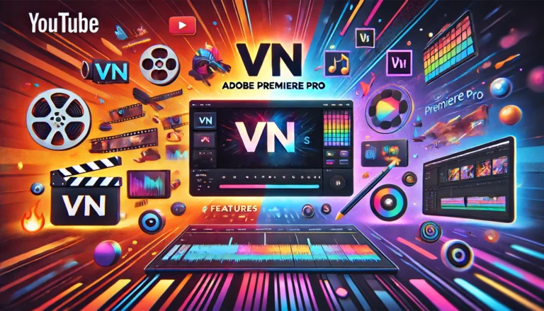 Compare VN Video Editor vs Adobe Premiere Pro. Explore the features, strengths, and differences to find the best video editing tool for your creative projects